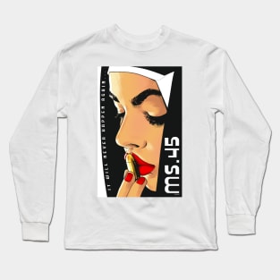 Ms. 45 Movie Art Long Sleeve T-Shirt